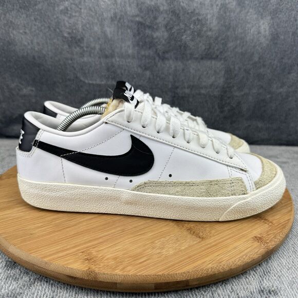 Nike Shoes - Nike Womens Blazer Low 77 Shoes Womens Size 8.5 White Orange Casual Sneakers